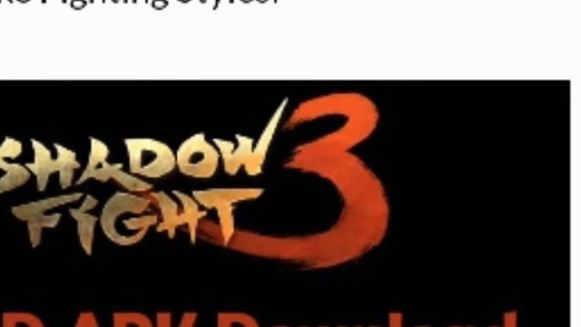 Shadow fight 3! Mod apk смотреть онлайн
