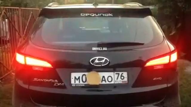 Доработка стоп сигнала Hyundai Santa FE смотреть онлайн