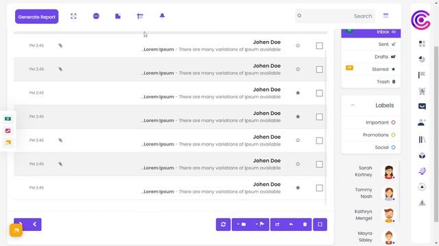CRM Dashboard Admin Template Bootstrap 5 with RTL Light Theme смотреть онлайн