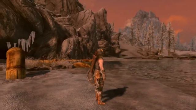 • One hour of calm Skyrim ambient music and ambience • Relaxing SKYRIM Music 🧊 Ice Lake • смотреть онлайн