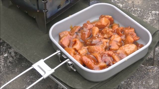 撮り鉄 の待ちメシ【焼き鳥の親子丼】