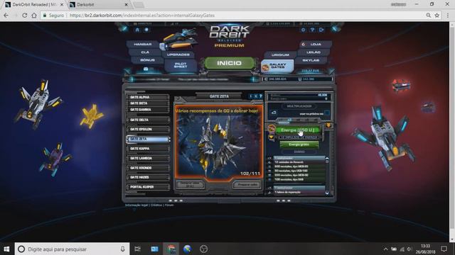 DarkOrbit Br-2 - Zeta - Hammerclaw смотреть онлайн