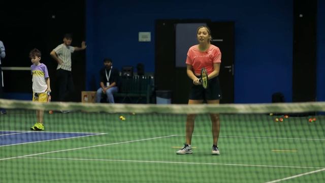 Billie Jean King Cup - 2022. Kazakhstan - Germany. Мастер-класс Зарины Дияс и Жибек Куламбаевой смотреть онлайн