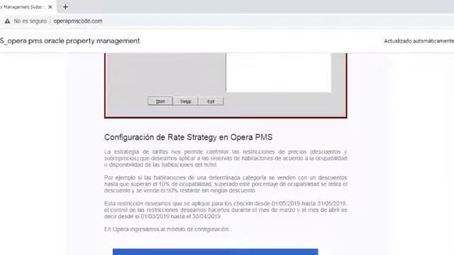 Manual para soporte de Opera PMS de Oracle | Micros en Español смотреть онлайн