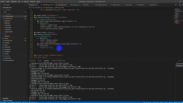 Python - Migración de api a flask_restplus y swagger - Flask Parte 2 смотреть онлайн