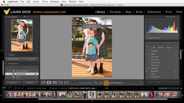 How to Use Face Detection and Tagging in Adobe Lightroom CC & 6 смотреть онлайн