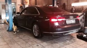 Снятие/ установка рейки на Audi A8