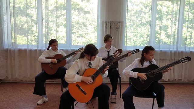 ансамбль гитаристов В.Зубков "Встреча"из к/ф "Возвращение Будулая" смотреть онлайн