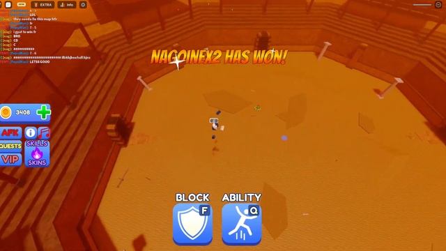 1v1ing a MODERATOR in BLADE BALL | Roblox Blade Ball смотреть онлайн