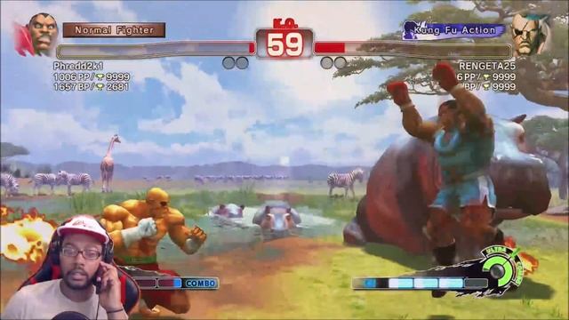 Epic One Handed Win While On The Phone LOL!! | USFIV Rank Match (Sagat Vs Balrog) смотреть онлайн