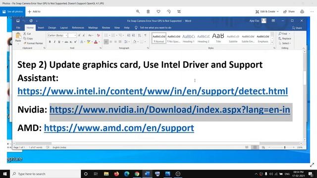 Fix Snap Camera Error Your GPU Is Not Supported, Doesn't Support OpenGL 4.1 смотреть онлайн
