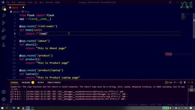 Python Flask Malayalam Tutorial | Dynamic URLs | PART-3 смотреть онлайн