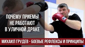 Почему приемы не всегда работают в уличной драке. Боевые Рефлексы и Принципы ИЗВОР. Михаил Грудев