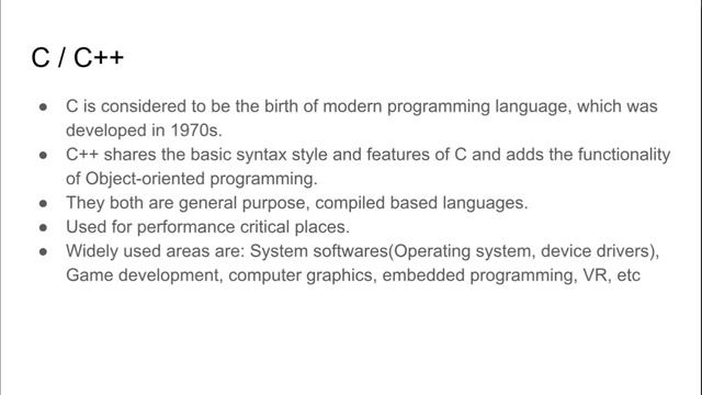 List of Top Programming Languages for 2019 смотреть онлайн