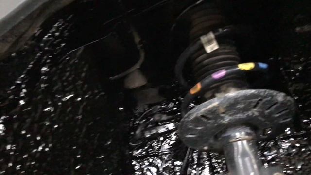 Peugeot 3008 обработка колёсных арок антикоррозионная и шумоизоляционная. Шумка подкрылков Блокшот. смотреть онлайн