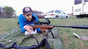 CZ-455 Thumbhole 22лр на 200 метров