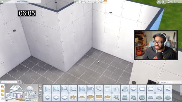 RAGE QUITTING In The Sims 4 | 10 Minute Build Challenge