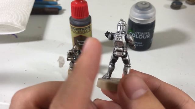 Nuln Oil vs Strong Tone Comparison (Citadel Shade vs The Army Painter Quickshade Wash) смотреть онлайн