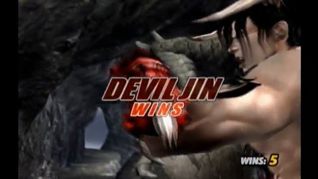 T5 Devil Jin with Jin "Short Karate Demonstration" Win Pose смотреть онлайн