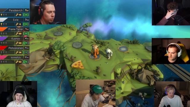 ХАЗЯЕВА ИГРАЮТ В PUMMEL PARTY (Plohoyparen, Koreshzy, Paradeevich, Куертов, Exile, Фреймтеймер)