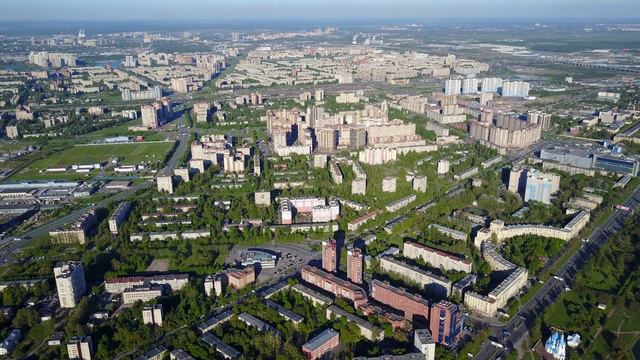 юг Санкт-Петербурга аэросъемка смотреть онлайн