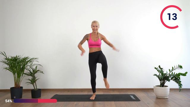 30 MIN TABATA DANCE WORKOUT Aerobics Fat Burning Knee Friendly No Jumping смотреть онлайн