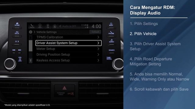 Honda SENSING™️ ((ROAD DEPARTURE MITIGATION SYSTEM (RDM)) смотреть онлайн