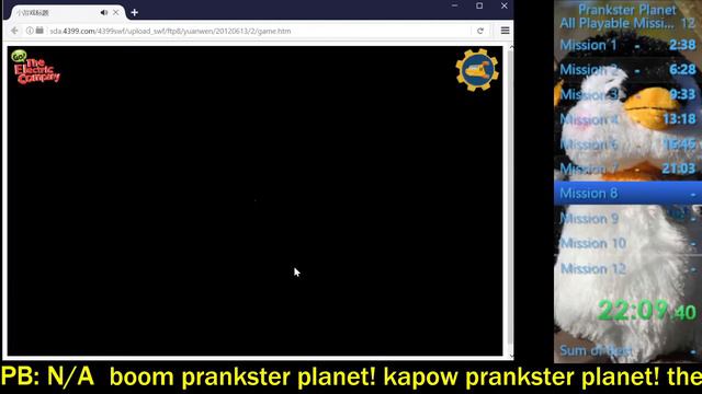 The Electric Company: Prankster Planet Speedrun All Playable Missions in 46:12 смотреть онлайн