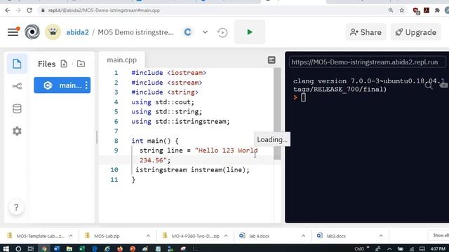 MO 5 Video Lecture istringstream смотреть онлайн