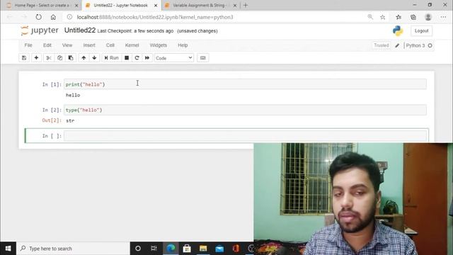 Variable assignment & String in Python | len function | Python Bangla Tutorial #5 смотреть онлайн