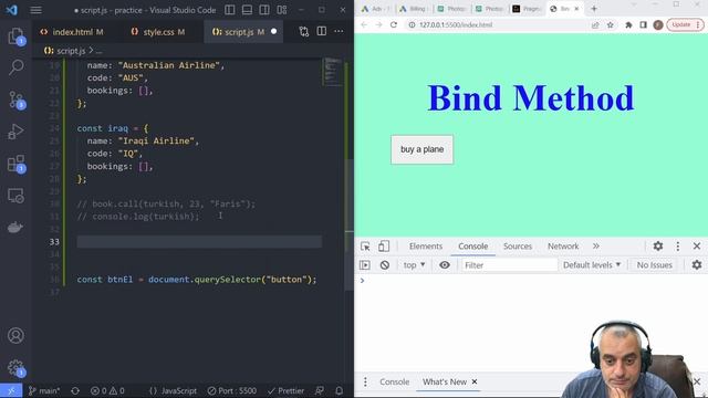 [Arabic] JavaScript Tutorial Bind Methods смотреть онлайн
