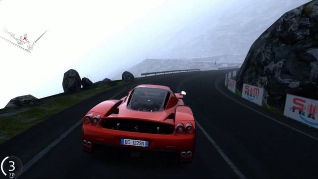 ONE OF THE BEST CARS AND TRACKS IN ASSETTO CORSA (Ferrari Enzo, Transfagarasan North) смотреть онлайн