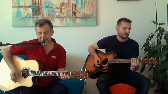 Hound Dog (Elvis Presley) Acoustic cover by G&A Guitar Duo смотреть онлайн
