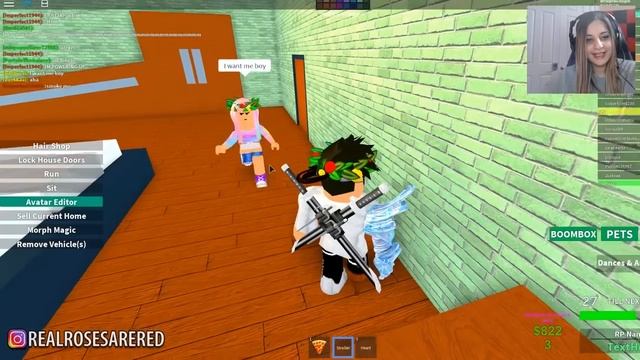 HE KICKED OUT HIS GIRLFRIEND FOR ME! Roblox Admin Commands | Roblox Funny Moments! смотреть онлайн