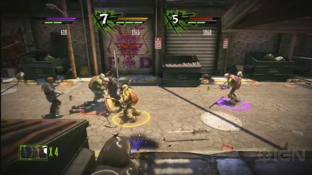 TMNT: Out of the Shadows - режим Аркады смотреть онлайн