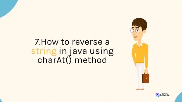 11 ways to reverse a String in Java with examples смотреть онлайн