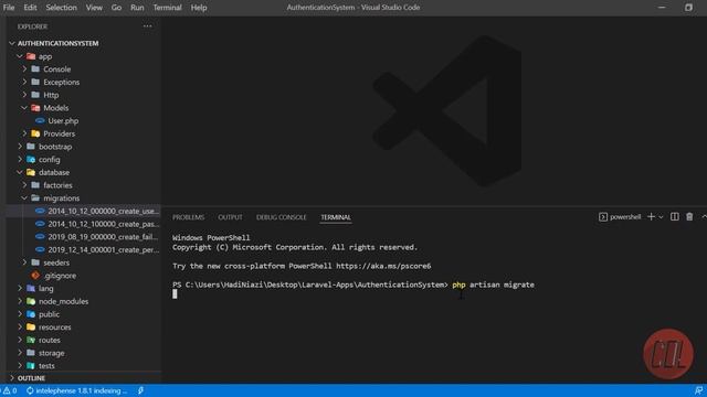 (03) Authentication System in Laravel | Add isAdmin column in Database | Admin User Authentication смотреть онлайн