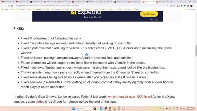 Baldur's Gate 3 ● Update 4.1.1.3767641 + 1.003.003 - Hotfix 10 смотреть онлайн
