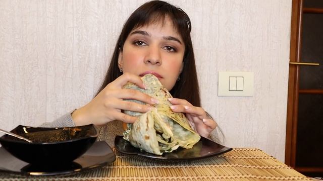 МУКБАНГ ТОМАТНЫЙ СУП #mukbang #AskFatima