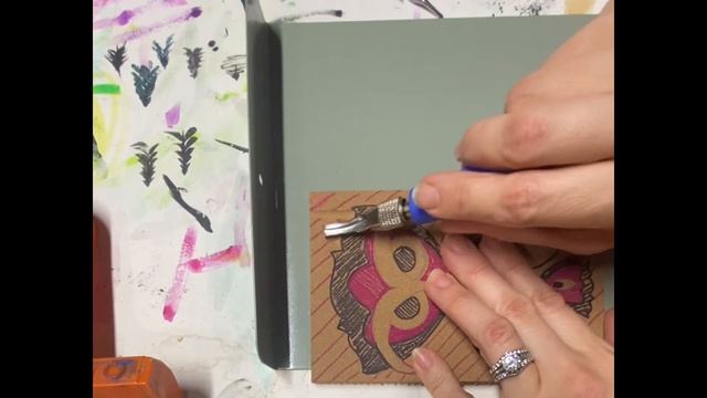 Linoleum carving смотреть онлайн