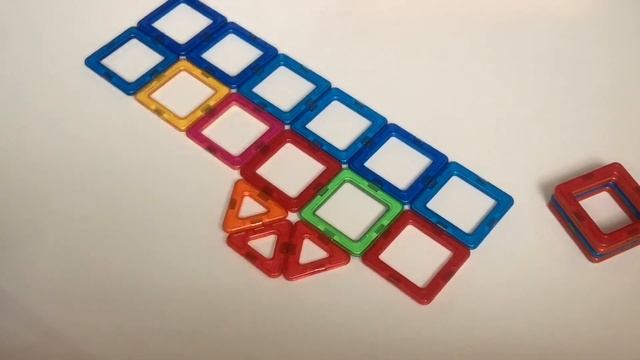 Как сделать дом из магнитного конструктора. Пошаговая инструкция. Конструктор Магникон. смотреть онлайн