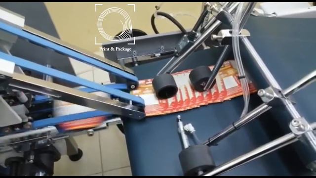 Фальцевально склеивающая линия Galaxy FG 580. Запуск в типографии смотреть онлайн