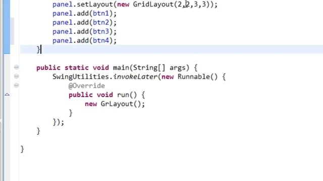 Java swing GUI tutorial #17: GridLayout смотреть онлайн