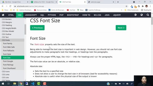 Chapter 15: CSS Tutorial - Fonts смотреть онлайн