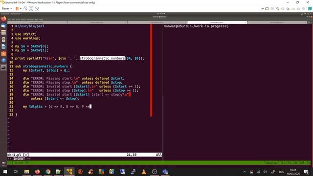 Perl Weekly Challenge - 069 (Task #1: Strobogrammatic Number) смотреть онлайн