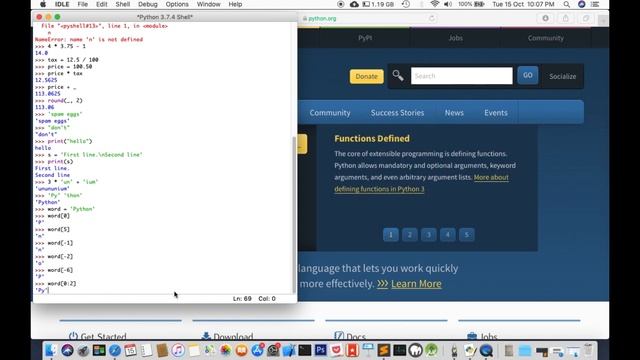 Python Basics Tutorial смотреть онлайн