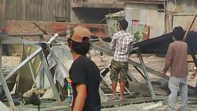 Полиция Камбоджи расстреляла демонстрантов