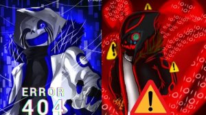 error 404 sans vs virus 404 sans theme error vs virus alphatale theme