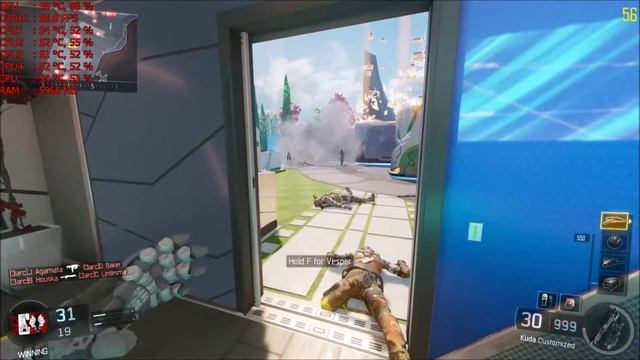 Black ops 3 (custom games) i5 4460 AMD Radeon R7 370 смотреть онлайн