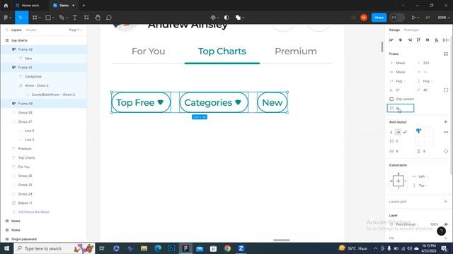 Design a Gaming App in Figma | Figma Mobile App Design Tutorial | 11 | UI/UX Design | #figma #uiux смотреть онлайн